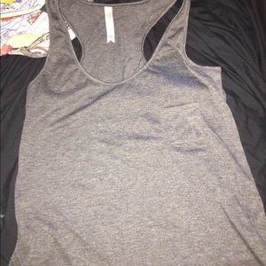 Gray tank top